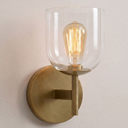 Garrison Glass Wall Sconce
