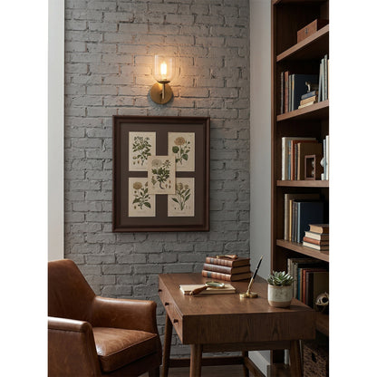 Garrison Glass Wall Sconce