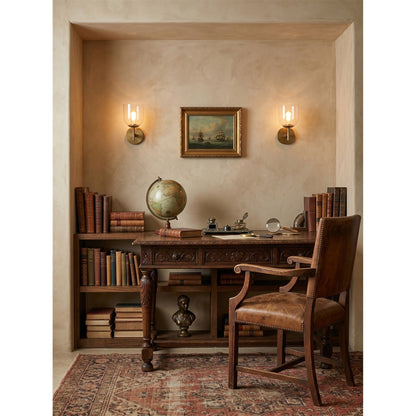 Garrison Glass Wall Sconce