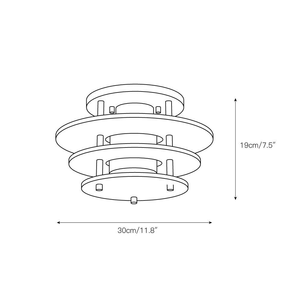 Doryn Alabaster Ceiling Lamp