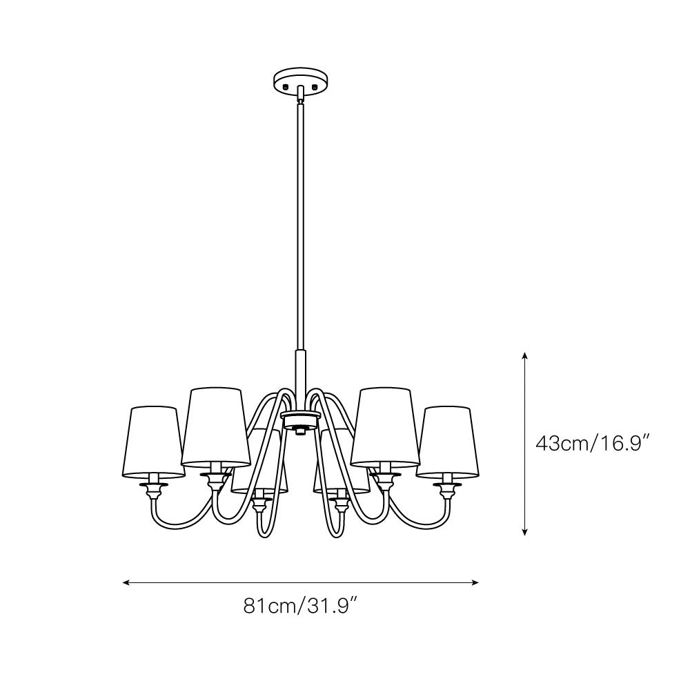 Malachite Chandelier