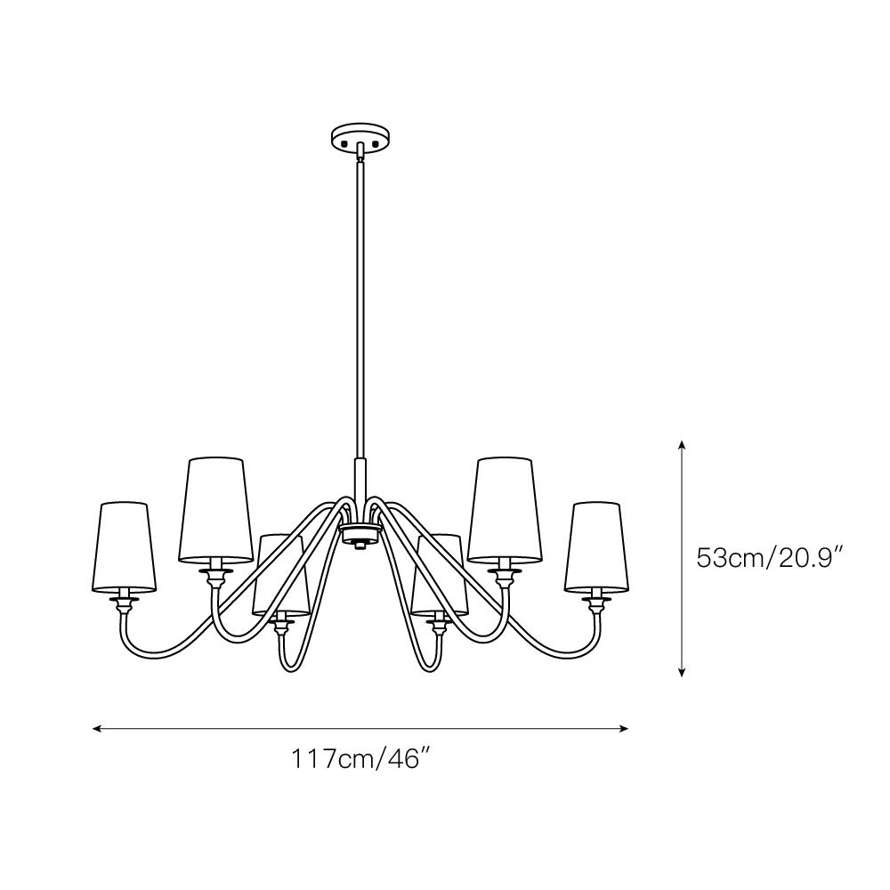 Malachite Chandelier