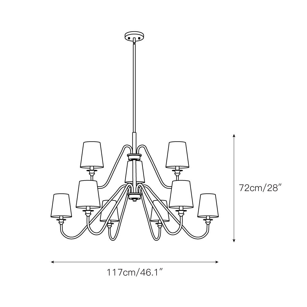Malachite Chandelier