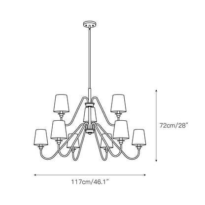 Malachite Chandelier