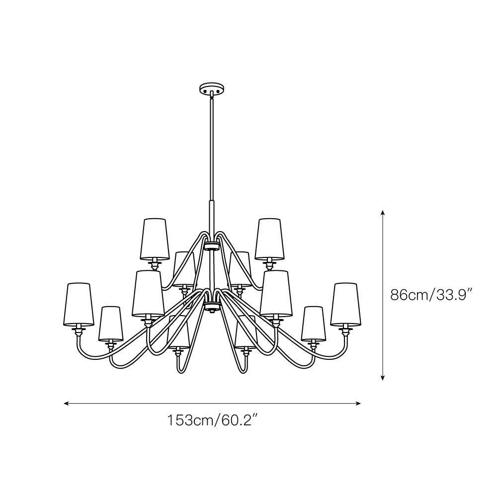 Malachite Chandelier