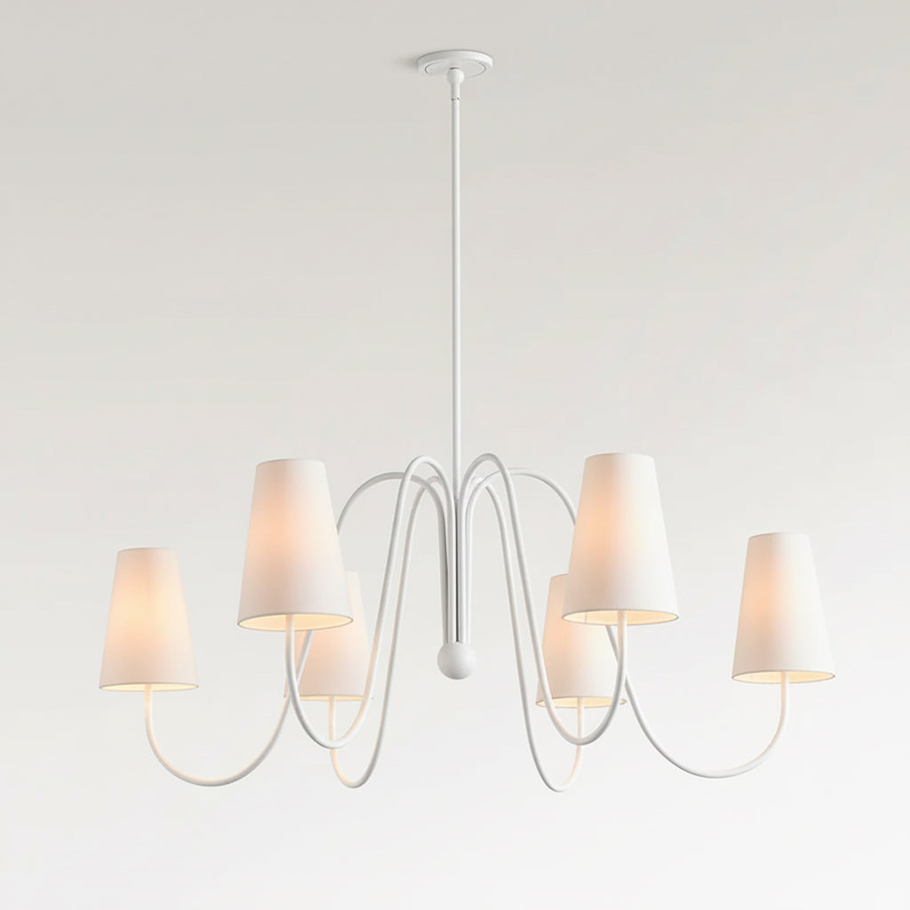 Malachite Curved Chandelier