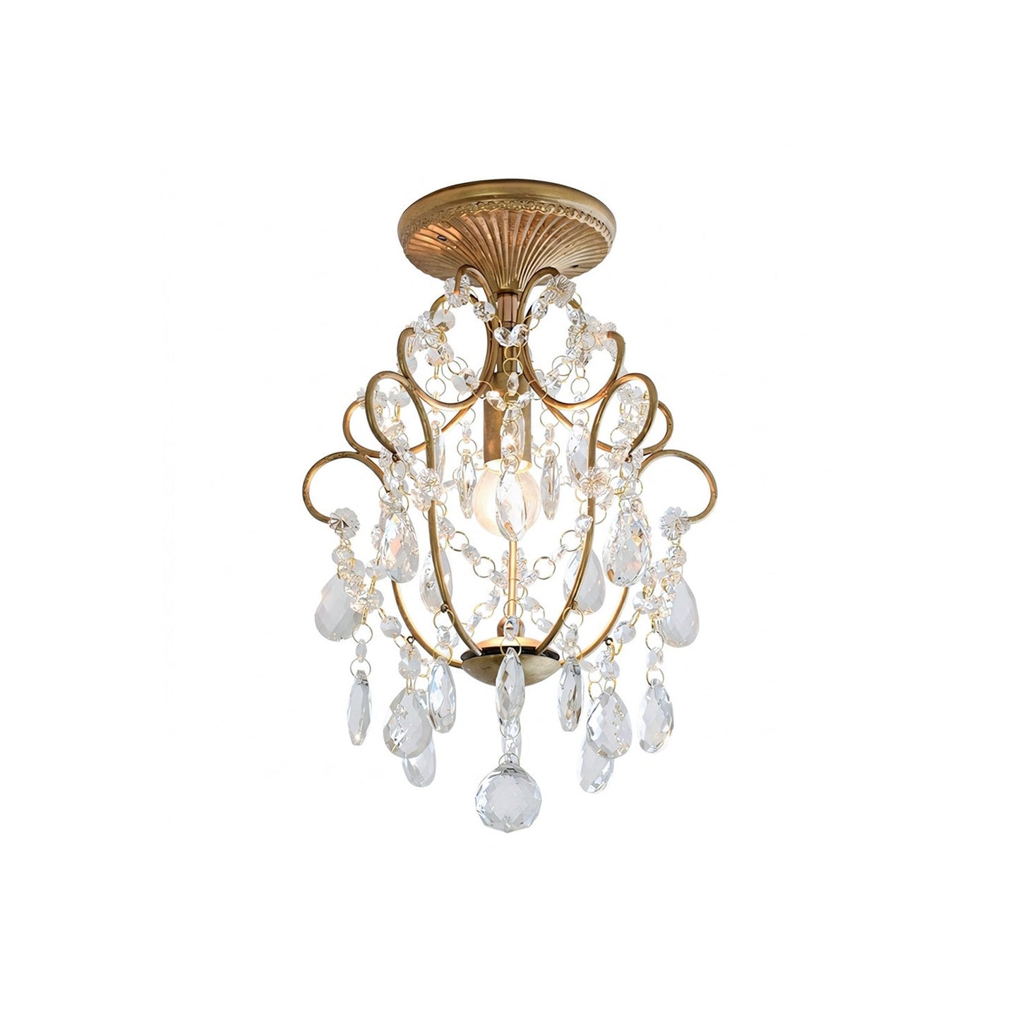 Abersoch Crystal Ceiling Lamp