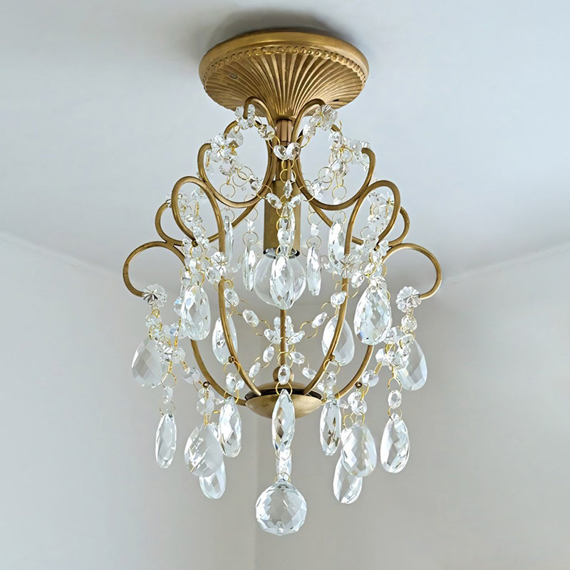 Abersoch Crystal Ceiling Lamp