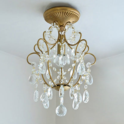 Abersoch Crystal Ceiling Lamp
