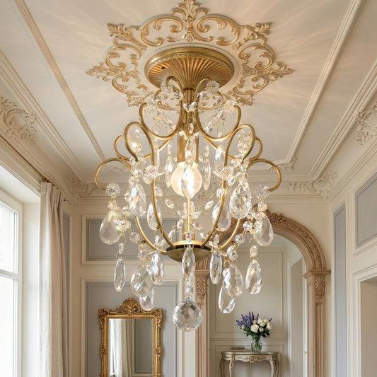 Abersoch Crystal Ceiling Lamp