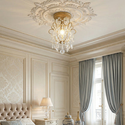 Abersoch Crystal Ceiling Lamp