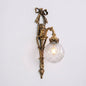 Dagny Classical Brass Wall Sconce