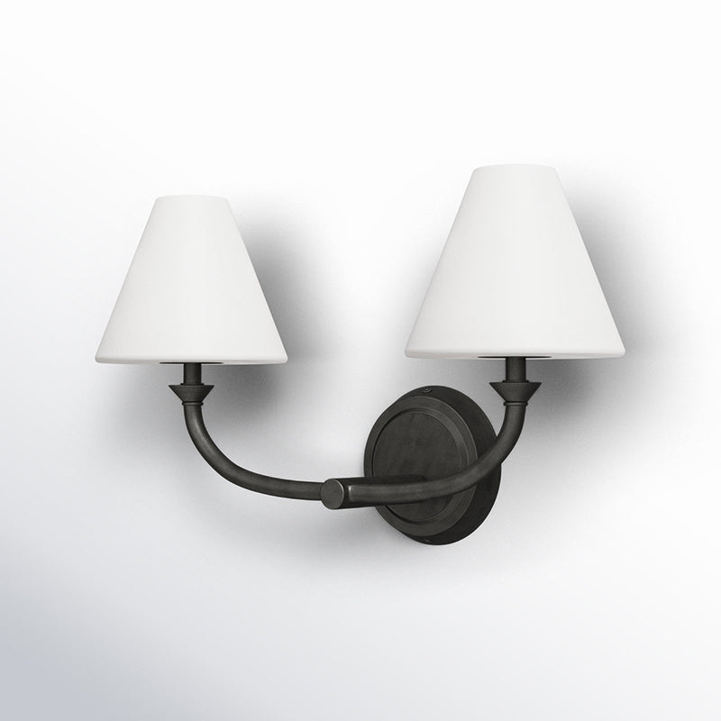 Deneb Brass Wall Lamp