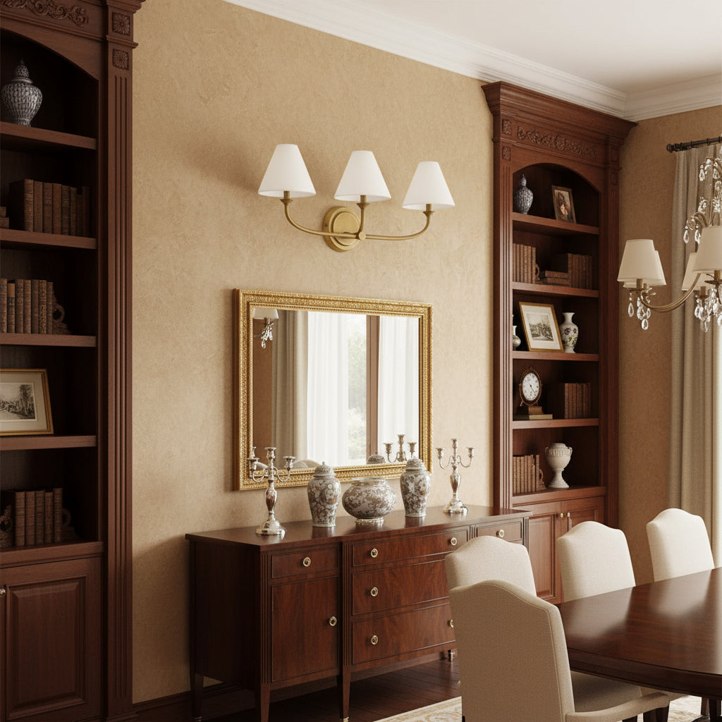 Deneb Brass Wall Lamp