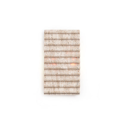 Solis Travertine wall lamp