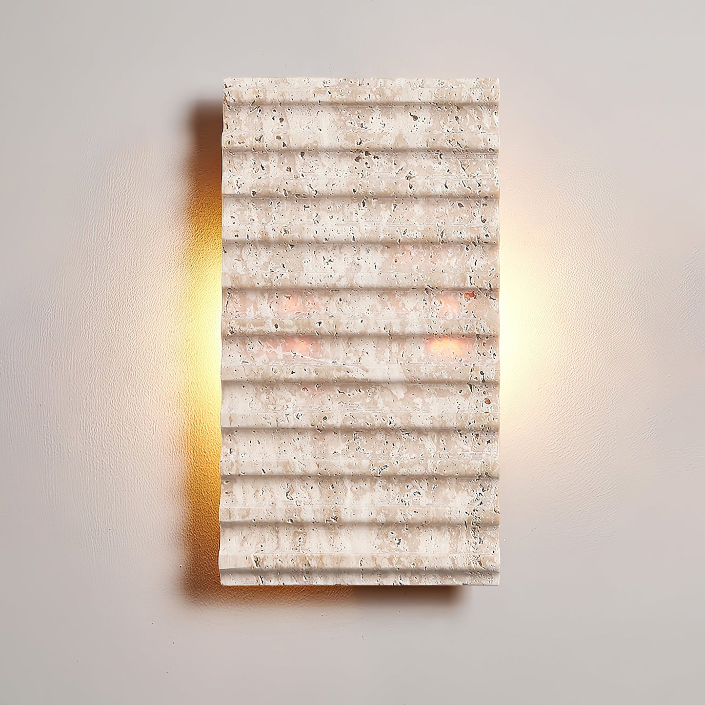 Solis Travertine wall lamp