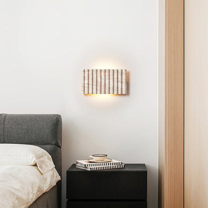 Solis Travertine wall lamp