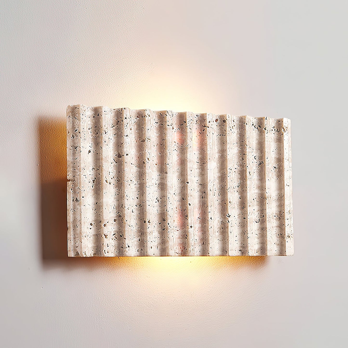 Solis Travertine wall lamp