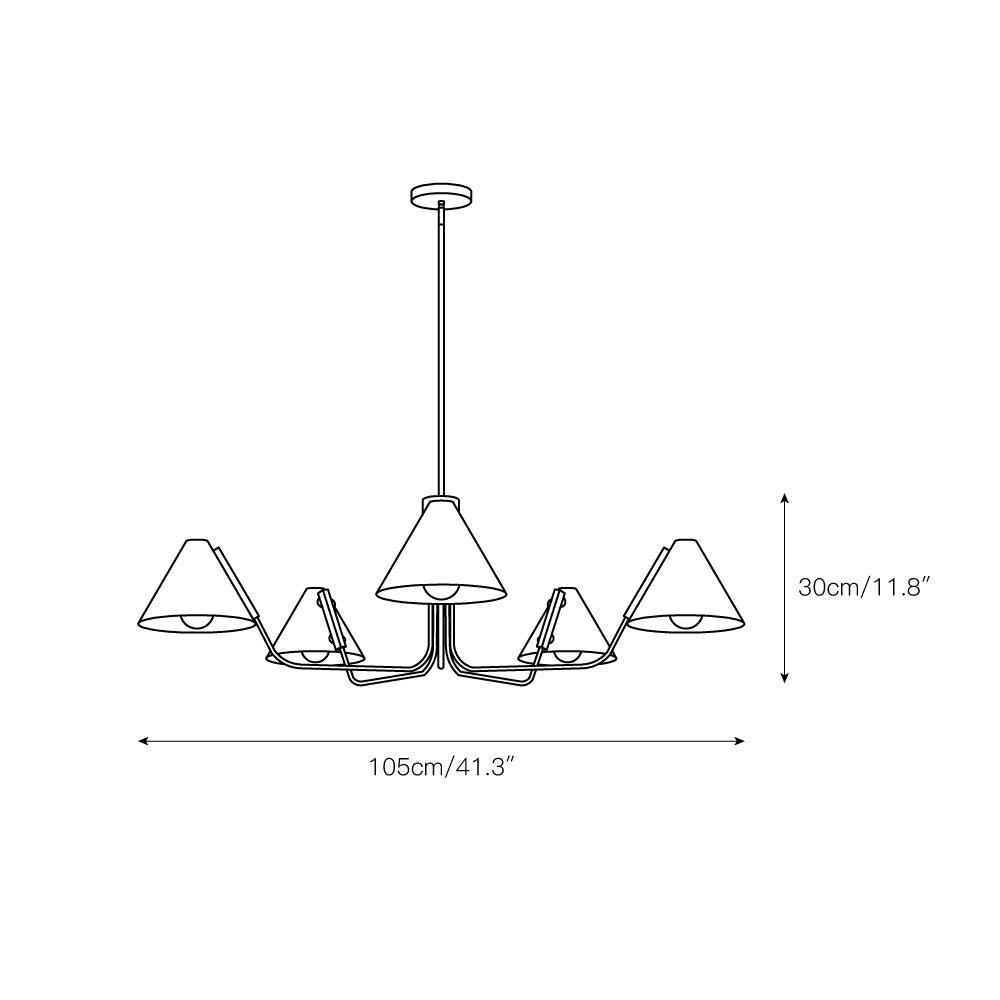 Vionia Isle Chandelier