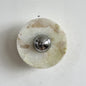 Round Onyx Wall Lamp