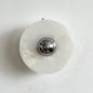 Round Onyx Wall Lamp