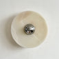 Round Onyx Wall Lamp