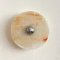 Round Onyx Wall Lamp
