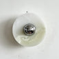Round Onyx Wall Lamp