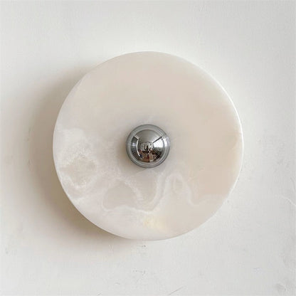 Round Onyx Wall Lamp