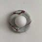Solene Red Marble Wall Sconce