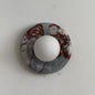 Solene Red Marble Wall Sconce