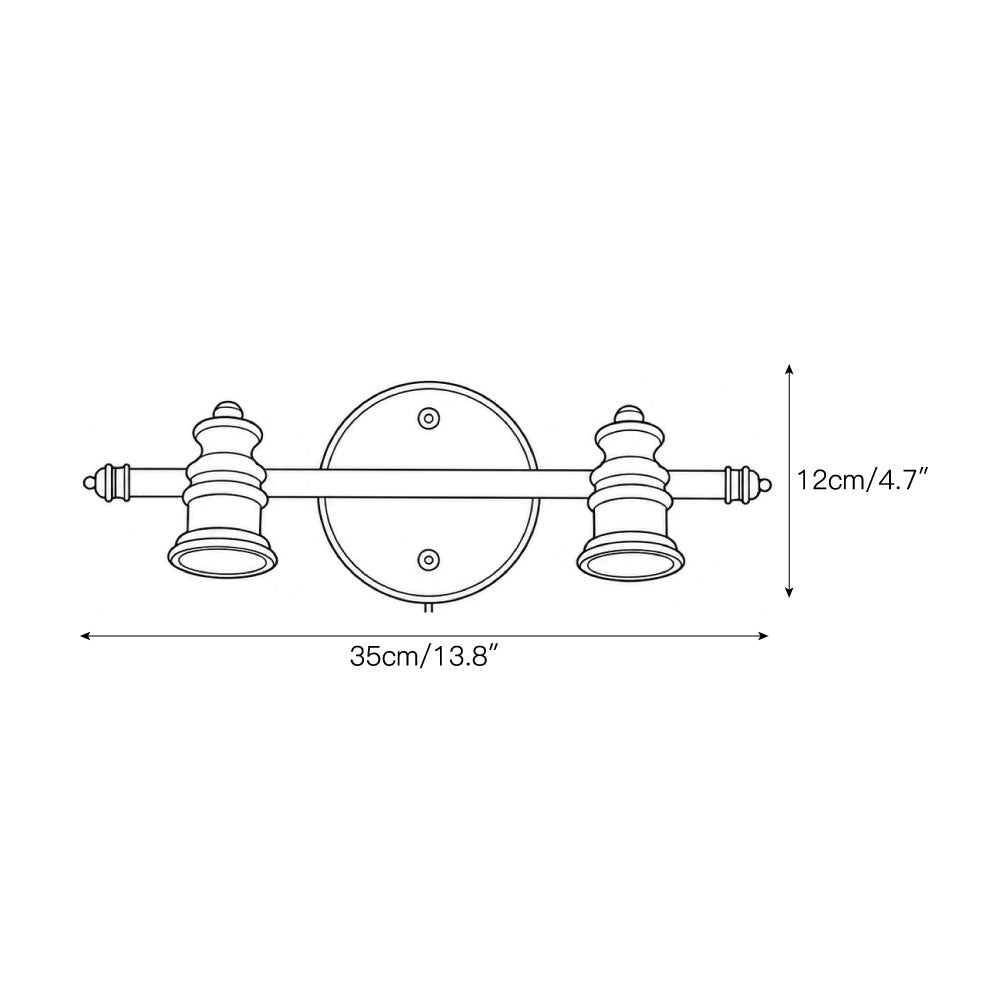 Doria Brass Plug-in Wall Sconce