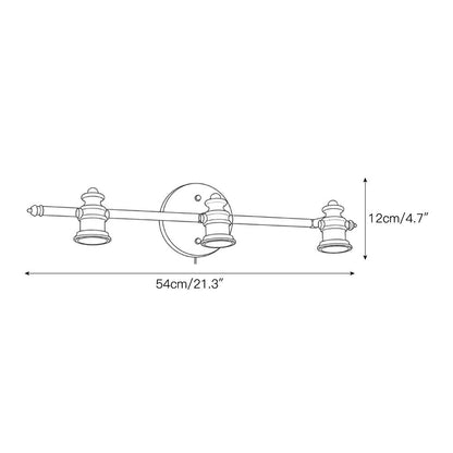 Doria Brass Plug-in Wall Sconce