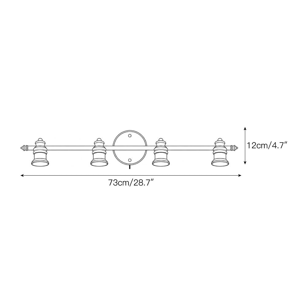 Doria Brass Plug-in Wall Sconce