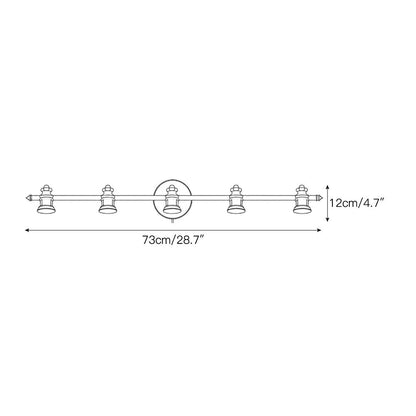 Doria Brass Plug-in Wall Sconce