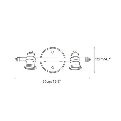 Doria Brass Wall Lamp