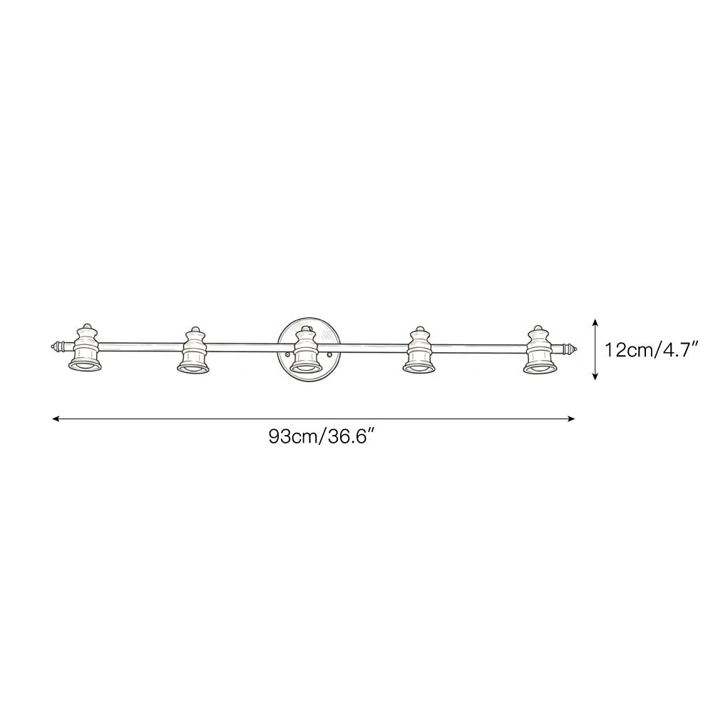 Doria Brass Wall Lamp