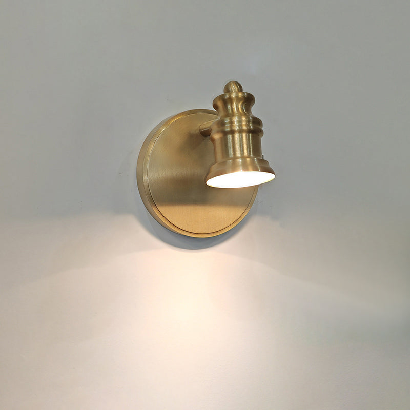 Doria Brass Wall Lamp