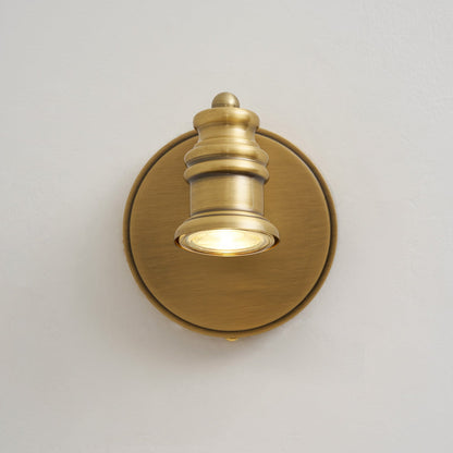 Doria Brass Wall Lamp