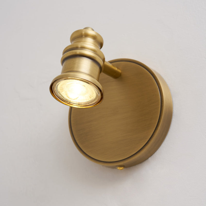 Doria Brass Wall Lamp