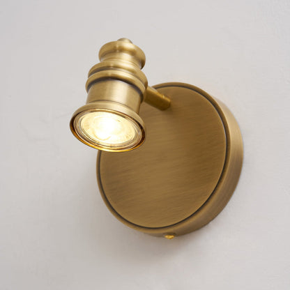 Doria Brass Wall Lamp