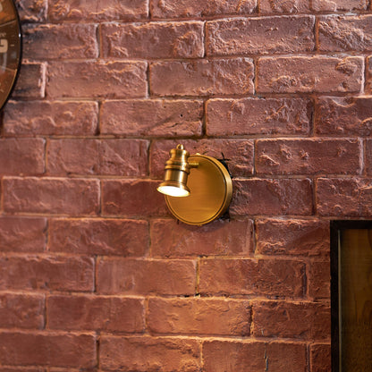 Doria Brass Wall Lamp