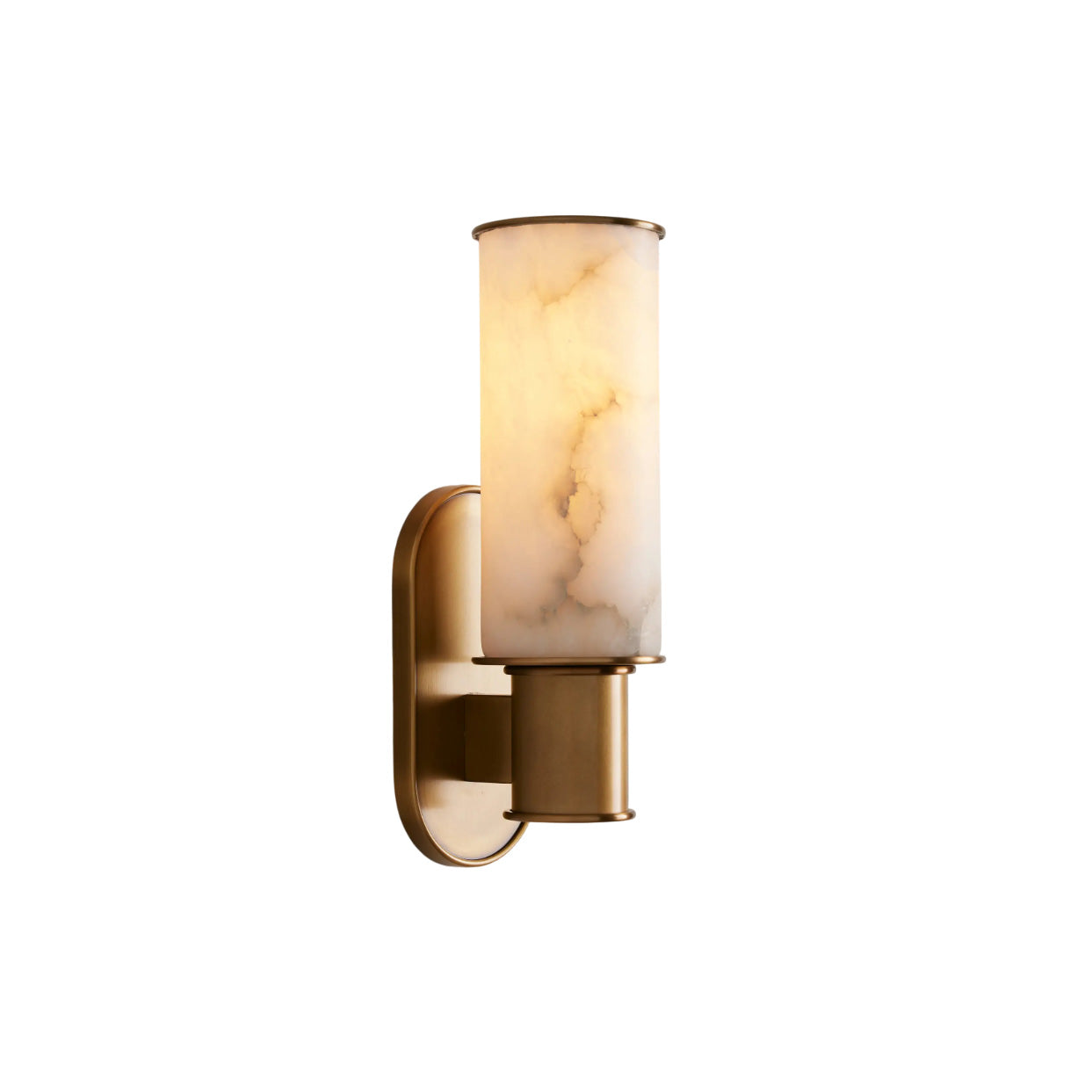 Vesia Vertical Alabaster Sconce