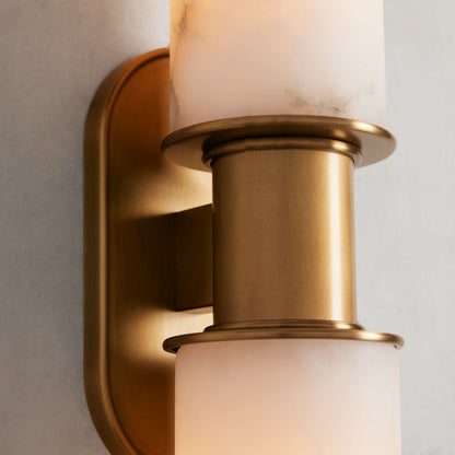 Vesia Vertical Alabaster Sconce