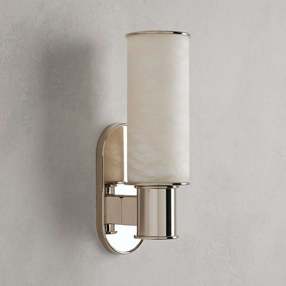 Vesia Vertical Alabaster Sconce