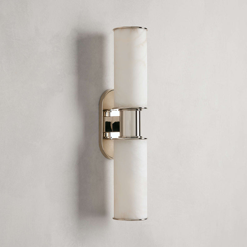 Vesia Vertical Alabaster Sconce