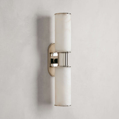 Vesia Vertical Alabaster Sconce
