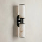 Vesia Vertical Alabaster Sconce