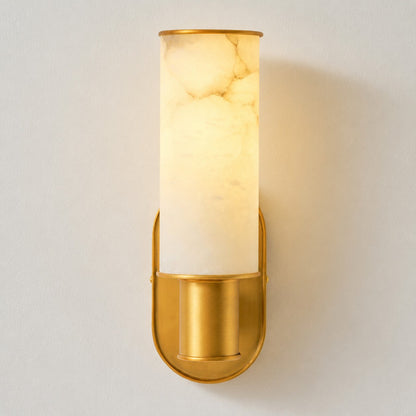 Vesia Vertical Alabaster Sconce