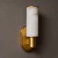 Vesia Vertical Alabaster Sconce